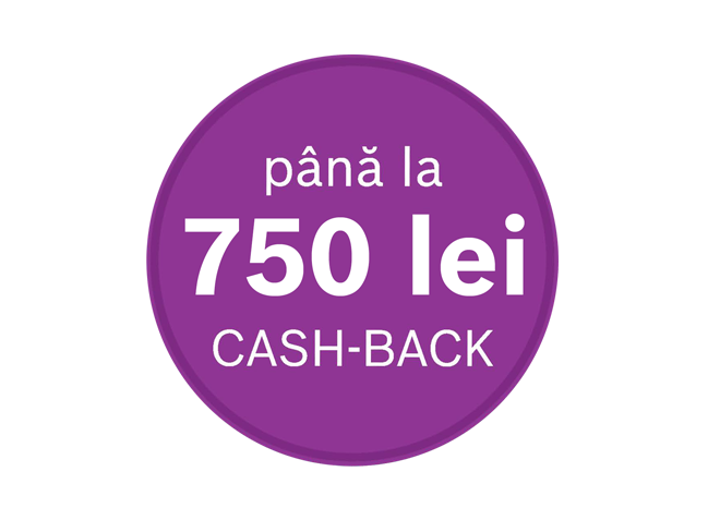 Campanie cash-back pentru mașini de spălat vase Bosch